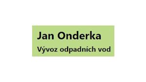 Jan Onderka - vývoz odpadních vod