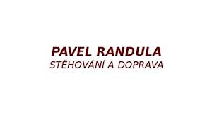 Stěhování Brno - Pavel Randula