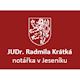 Krátká Radmila JUDr. - notářka - logo