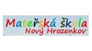 Mateřská škola Nový Hrozenkov 736, okres Vsetín