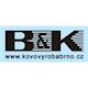 B&K kovovýroba Brno - logo