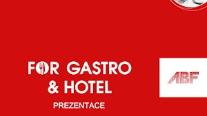Veletrh FOR GASTRO & HOTEL 2017