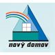 NOVÝ DOMOV, stavební bytové družstvo - logo