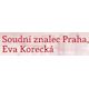Eva Korecká - soudní znalec Praha - logo