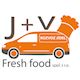 Rozvoz jídla a obědů Ústí nad Labem - J+V FRESH FOOD s.r.o. - logo