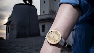 Dřevěné hodinky Excelsior