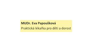 Papoušková Eva MUDr.
