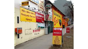 AKompas Brno: PPL ParcelShop- PPL Parcel Shop, DHL ServicePoint, UPS Access Point, WeDo Uloženka