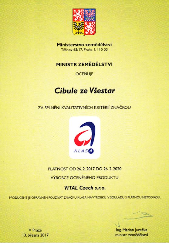VITAL Czech s.r.o. - provozovna Všestary, Cibulová hala - fotografie 17/17