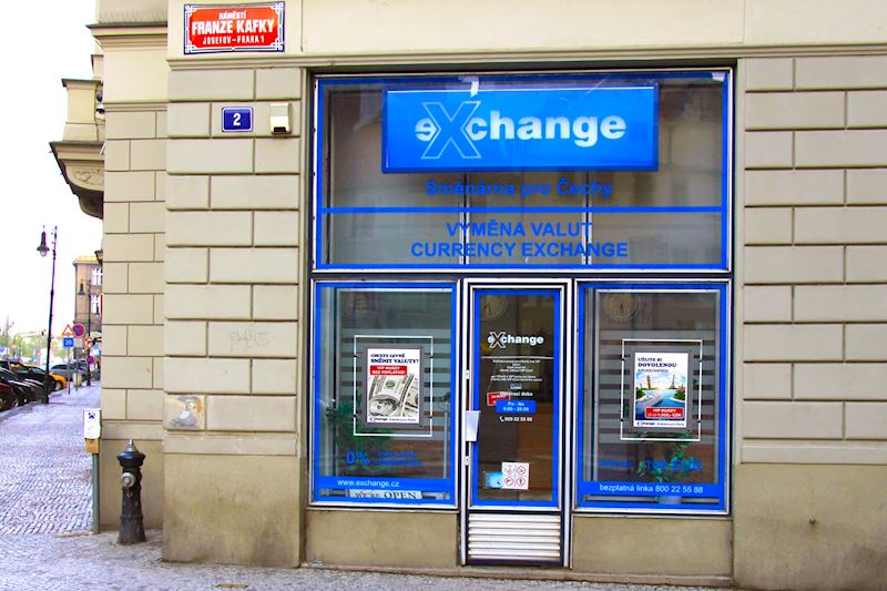 Exchange - Směnárna pro Čechy - hlavní pobočka