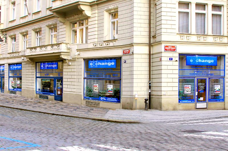 Exchange - Směnárna pro Čechy - oblíbená směnárna v centru Prahy