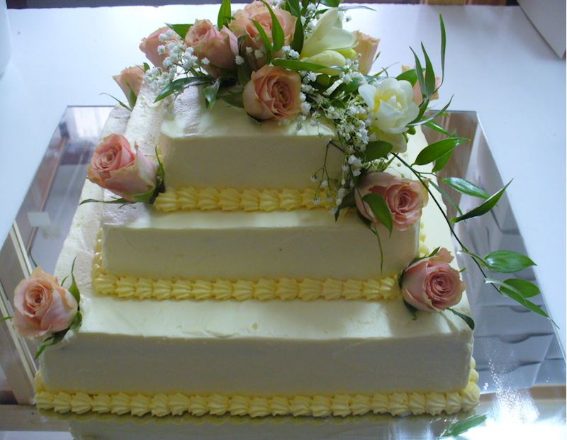 Svatební dort 3P